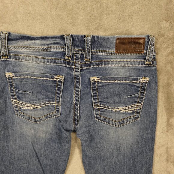 BKE Women's Boot Cut Jeans - Classic Blue - Picture 11 of 13